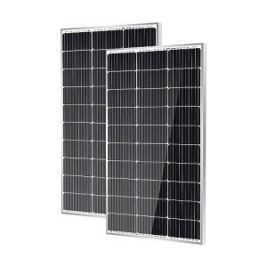 Traver Force 100W Monocrystalline Solar Panel 2-Pack