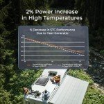 Renogy 100W High-Efficiency Solar Panel 12V