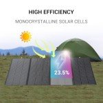 400W Foldable Solar Panel for Outdoor Power