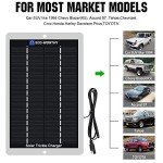 ECO-WORTHY 12V Waterproof Solar Battery Charger