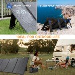 400W Foldable Solar Panel for Outdoor Power