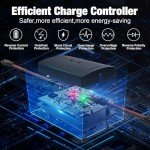 25W 12V Waterproof Solar Battery Charger Kit