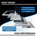 6-Pack ExpertPower 100W 12V Monocrystalline Solar Panels