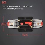 Hamolar 3 Pack 100 Amp DC Circuit Breakers