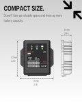 8A Waterproof Solar Charge Controller with LED Indicator