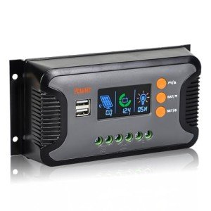 30A PWM Solar Charge Controller with LCD Display