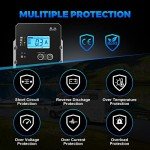 20A Waterproof Solar Charge Controller with LCD Display