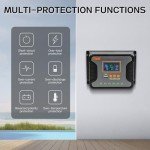 30A PWM Solar Charge Controller with LCD Display