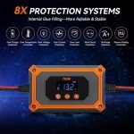 PowMr 15A MPPT Solar Charge Controller with LCD