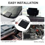 ECO-WORTHY 10W Waterproof Solar Car Battery Charger