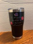 20 oz. customizable tumbler for that special someone.