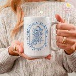 Wisdom & Intelligence Raven Mug, Wizard House Mug, Magic School Mug E7202