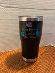 20 oz. customizable tumbler for that special someone.