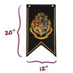 Harry Potter House Banner Flags Set of 5