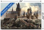 Hogwarts at Sunrise Wall Poster - Harry Potter