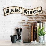 Mischief Managed Rustic Harry Potter Wall Decor