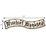 Mischief Managed Rustic Harry Potter Wall Decor