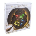 Harry Potter Hogwarts Crest Lamp with Wand Remote
