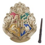 Harry Potter Hogwarts Crest Lamp with Wand Remote