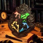 Harry Potter Hogwarts Crest Lamp with Wand Remote