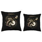 Hufflepuff Throw Pillow: Dedication, Patience, Loyalty