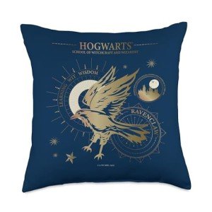 Ravenclaw Wisdom Throw Pillow - Harry Potter Theme