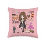 Hermione Granger Inspired Throw Pillow - Harry Potter