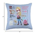 Luna Lovegood Harry Potter Throw Pillow