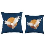 Hedwig and Moon Throw Pillow - Harry Potter
