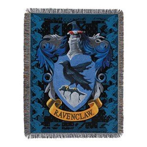 Ravenclaw Crest Harry Potter Woven Tapestry Blanket
