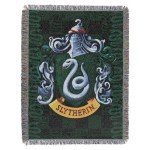 Slytherin Shield Harry Potter Tapestry Throw Blanket