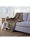 Marauder's Map Woven Tapestry Throw Blanket