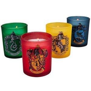 Hogwarts Houses Votive Candles Set - 4 Piece