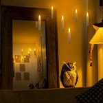 Magical Floating Candles with Wand Remote - 12 Pcs