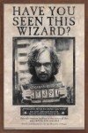 Sirius Black Wanted Poster - Framed Wall Art