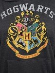 Hogwarts Crest Charcoal Women's Hoodie - X-Large