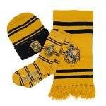 Hufflepuff Winter Scarf, Beanie & Socks Set