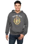 Hogwarts Crest Charcoal Women's Hoodie - X-Large
