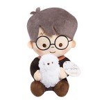 Harry Potter Plush Toy with Hedwig, 11-Inch