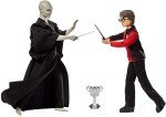 Mattel Harry Potter 2-Pack Gift Set: 12-inch Voldemort & 10.5-inch Harry Dolls with Film-Inspired Fashion & Wands, Ages 6+