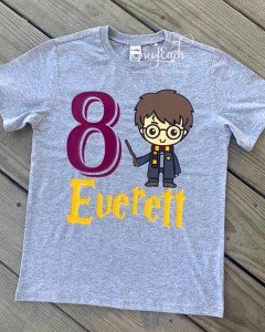 Wizard Character Birthday Tee/Bodysuit