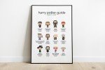Guide | Movie Poster | Poster Set | Magic | Magic | Magic | Wizard | 9 3/4 | Magic | Mural | Graphics | Minimalist | Gift