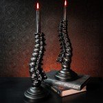 Spine Candle Holder | Gothic Candlestick Holder | Gothic Home Decor | Gothic Lighting | Gothic Decor by The Blackened Teeth