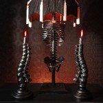 Spine Candle Holder | Gothic Candlestick Holder | Gothic Home Decor | Gothic Lighting | Gothic Decor by The Blackened Teeth