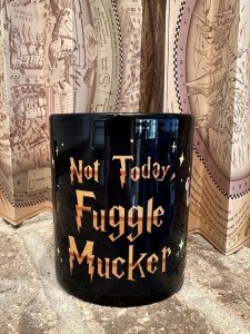 Not Today Fuggle Mucker Mug| Bookish Reader| Wizard Gift| Funny Mug| Mug for Him|Book Inspired|Funny Gift| Coffee Mug|