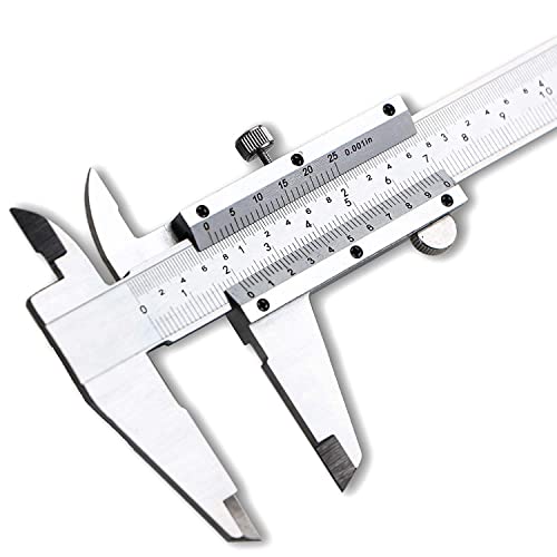 6" Stainless Steel Vernier Caliper - Precision Woodworking Tool