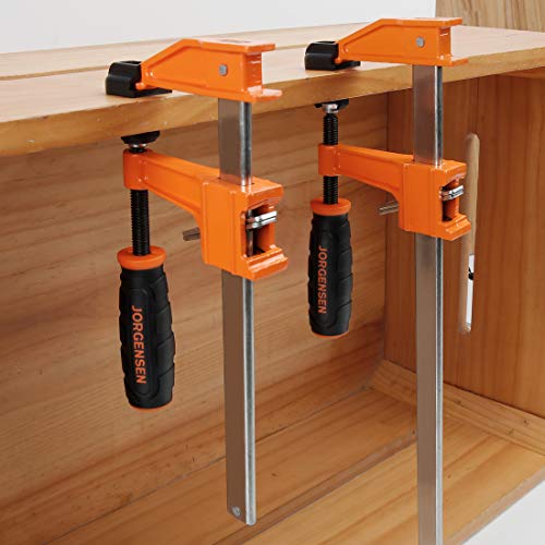 JORGENSEN F-Clamp Steel Bar Clamps Set