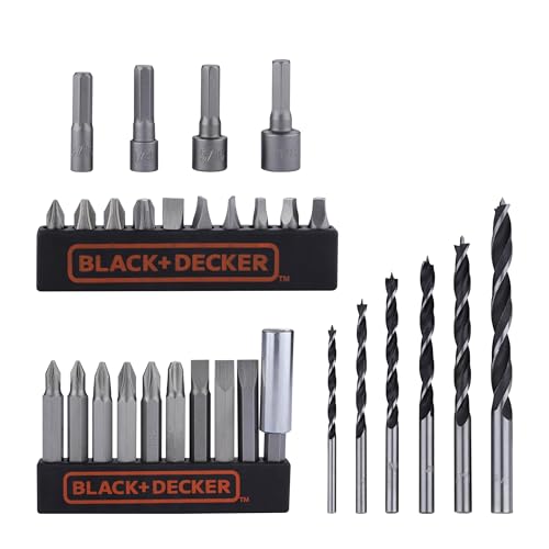 BLACK+DECKER Cordless Drill/Driver + 30 pc. Kit