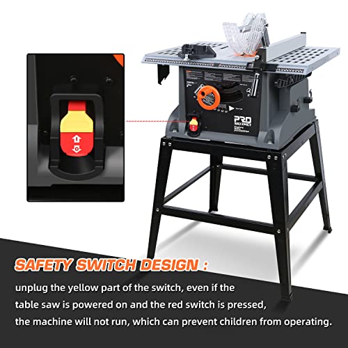 Prostormer 10" Table Saw with Stand