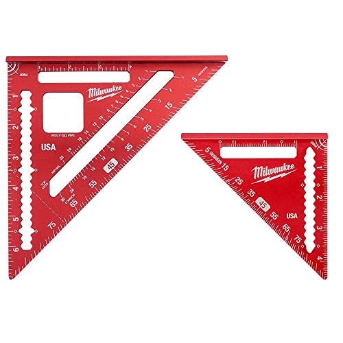 Milwaukee 7" Rafter and 4-1/2" Trim Square Bundle